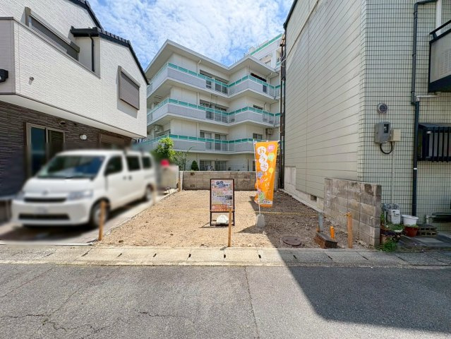 西京極徳大寺団子田町　新築参考Cプランの前面道路含む現地写真|『自由設計のおうち♪』
長く住み続けるからこそ、自由設計で間取りや設備にこだわったお家をつくりませんか？（R8.5撮影）