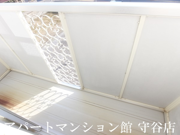 エルディム西Ｂのバルコニー