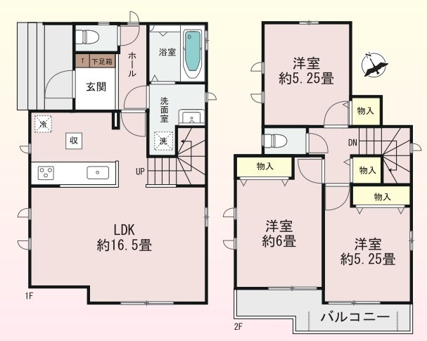 新築一戸建て　川越市石原町2丁目
