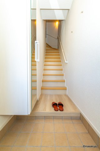 リンデンハイム　Ⅱの玄関