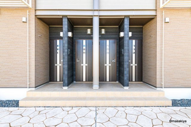 リンデンハイム　Ⅱのエントランス