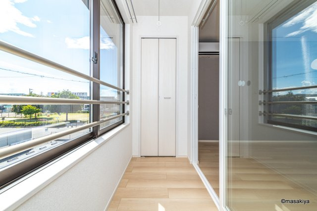 リンデンハイム　Ⅱのバルコニー