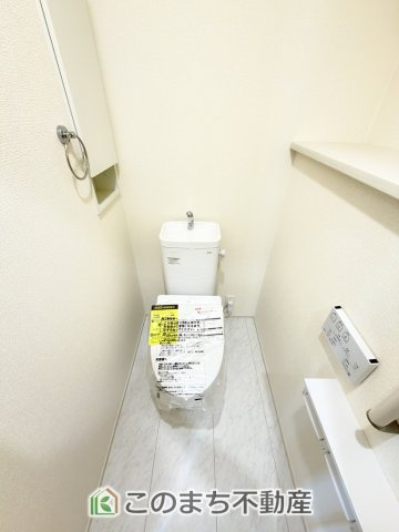 ブルーミングガーデン宇都宮市平松本町のトイレ|換気ができて清潔なトイレスペース☆