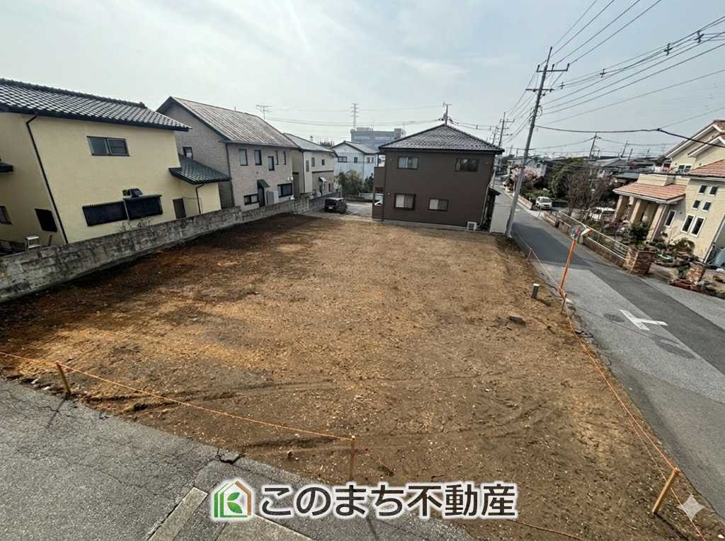 ブルーミングガーデン宇都宮市平松本町　1号棟の外観|建築中現地写真（同社施工の完成物件・モデルハウスがご見学できます）