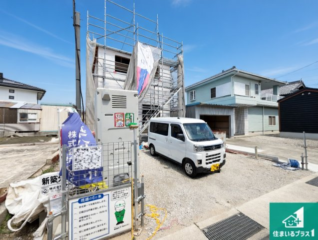 南あわじ市松帆檪田　第1期　新築一戸建ての外観|現在建築中！落ち着いた街並みで新生活を始めることが出来そう！周辺の物件も併せてご紹介させて頂きます！