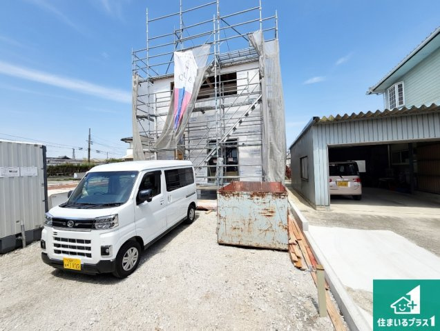南あわじ市松帆檪田　第1期　新築一戸建ての外観|現在建築中！落ち着いた街並みで新生活を始めることが出来そう！周辺の物件も併せてご紹介させて頂きます！