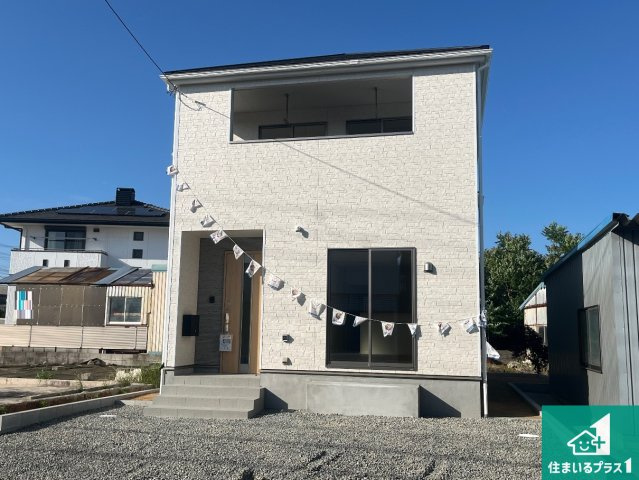 南あわじ市松帆檪田　第1期　新築一戸建ての外観|安心の10年保証！外観を美しく保ち、雨水で汚れを落とします！気になることがありましたら、お気軽にお問い合わせください！