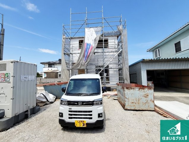 南あわじ市松帆檪田　第1期　新築一戸建ての外観|現在建築中！落ち着いた街並みで新生活を始めることが出来そう！周辺の物件も併せてご紹介させて頂きます！