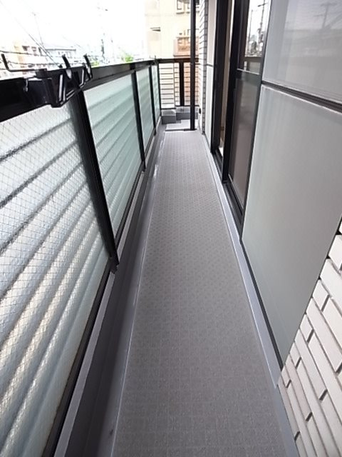 フェイバリー甲東園Ⅱのバルコニー