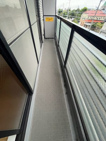 フェイバリー甲東園Ⅱのバルコニー