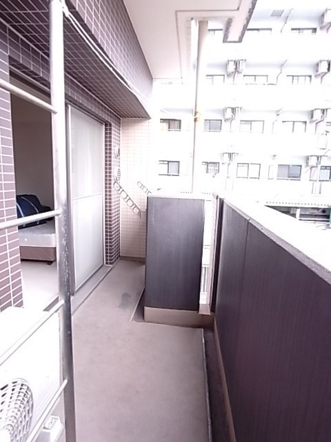 デルファーレ神戸三宮のバルコニー