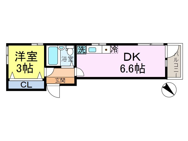ルミナーレ新小岩の間取り