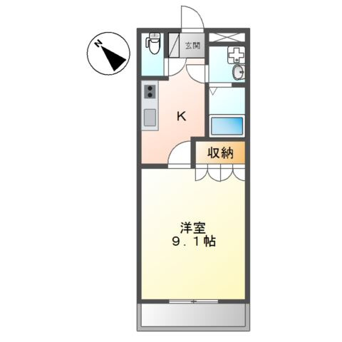 グランディールの間取り