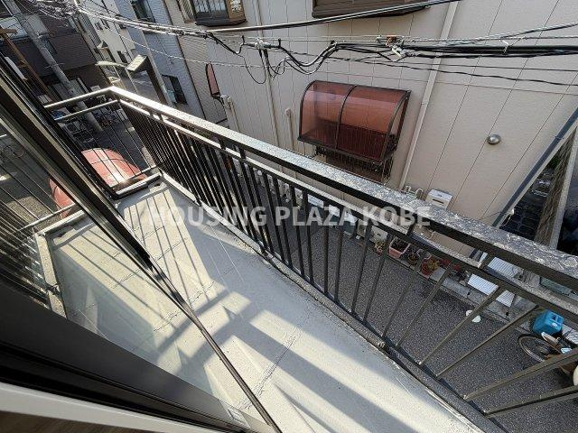 細田町３丁目貸家のバルコニー