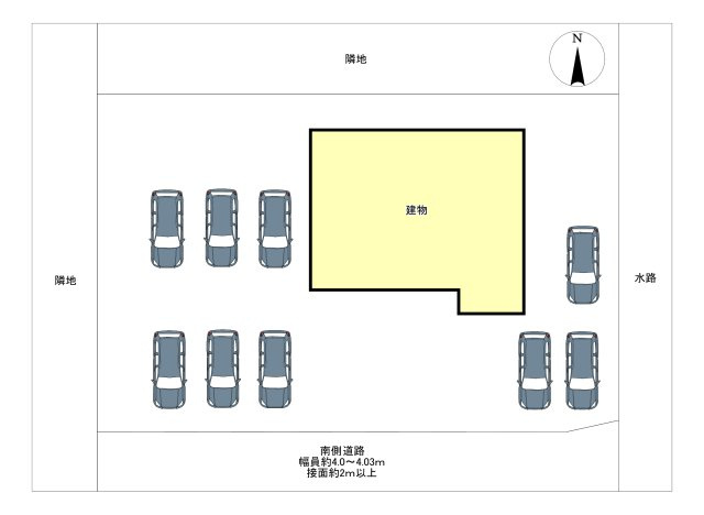 ６６６９２　本巣郡北方町北方中古戸建ての区画図