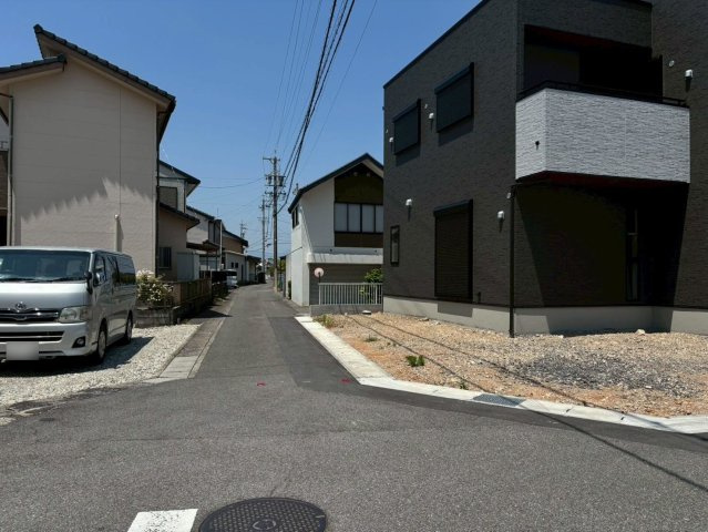 タマタウン　大垣市東町（小野小）　全2区画分譲の前面道路含む現地写真|■前面道路　■ヤマダ不動産　株式会社リライフ　
■夢のマイホーム購入をフルサポートします！