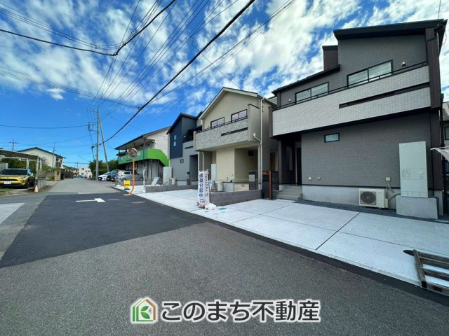 ブルーミングガーデン宇都宮市平松本町の前面道路含む現地写真|前面道路含む現地写真