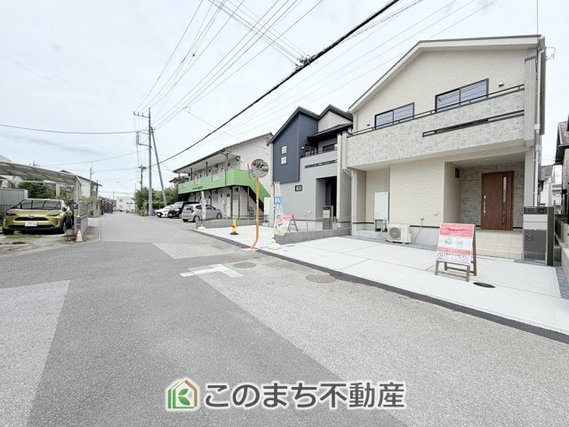 ブルーミングガーデン宇都宮市平松本町の前面道路含む現地写真|前面道路含む現地写真
