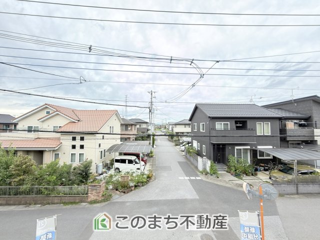 ブルーミングガーデン宇都宮市平松本町の展望|バルコニーからの展望です。