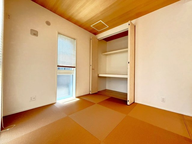 タマタウン　大垣市東町（小野小）　全2区画分譲の和室|一室あると便利な和室は、ご来客時はもちろん、お子様のお昼寝や遊び場、寝室としてもご利用いただけます。