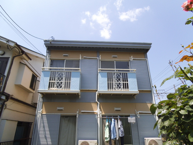 エクセルハイツの外観|閑静な住宅街です。