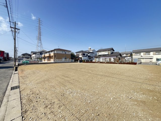 半田市花園町2丁目　全3区画　A区画の外観|R8.2.23撮影　建築条件なし☆