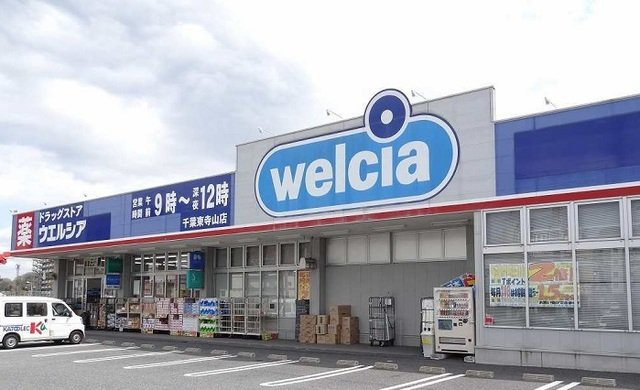 ハイグレイス３番館の周辺|ウェルシア千葉東寺山店まで900m