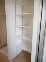 大きなスペースがあり、収納には困りません