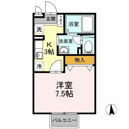 サンテラスＰｉｘｙの間取り