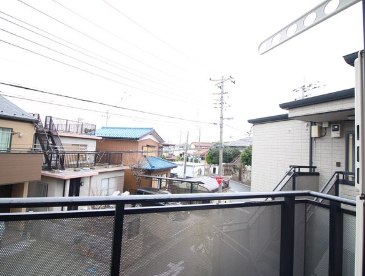 トリエール宮原のバルコニー