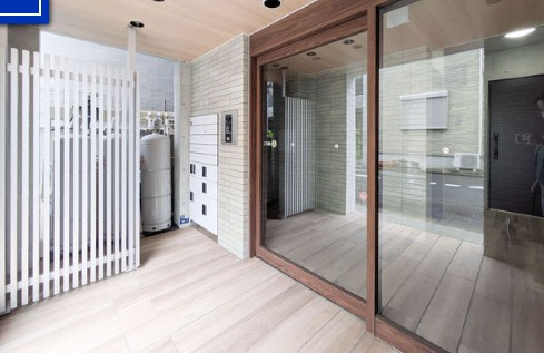 ＣＡＳＡ　ＰＩＡＺＺＡ　浅草本所のエントランス