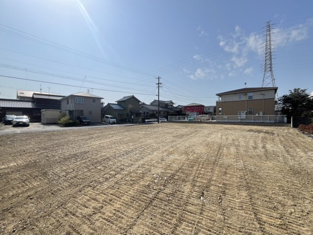 半田市花園町2丁目　全3区画　C区画の外観|R8.2.23撮影　お好きなハウスメーカーで建築可能☆