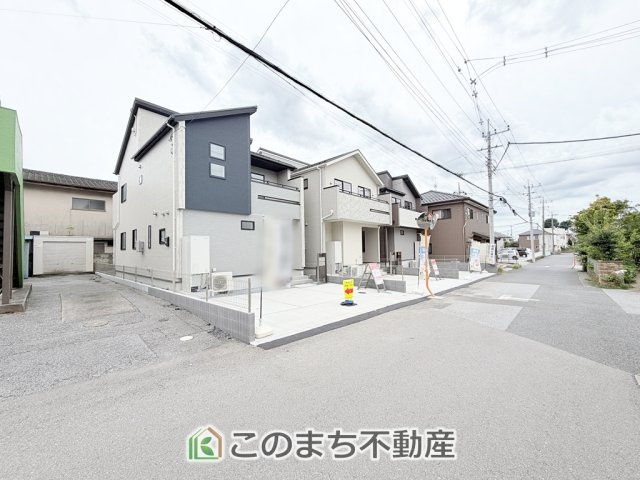 ブルーミングガーデン宇都宮市平松本町の前面道路含む現地写真|前面道路含む現地写真