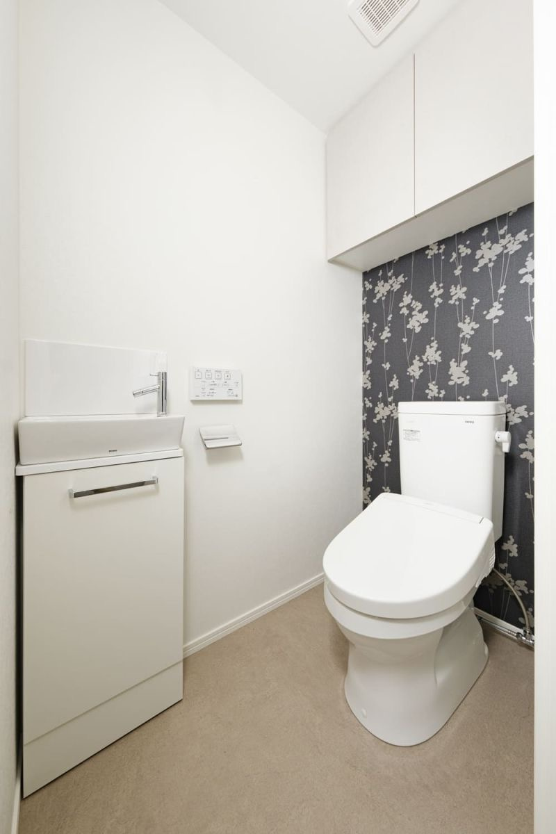 新品家具付きマンション美野島30(KaGood福岡)のトイレ