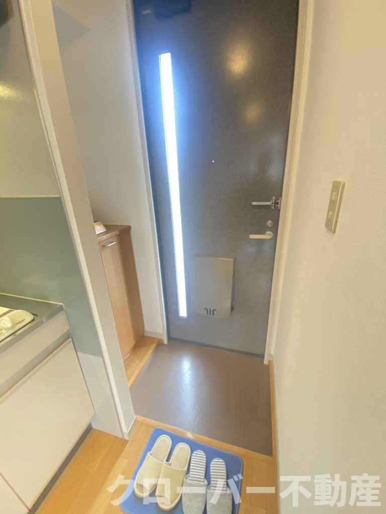 ディアス宇多津 A棟の玄関