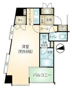 シャリエ湯河原宮上の間取り