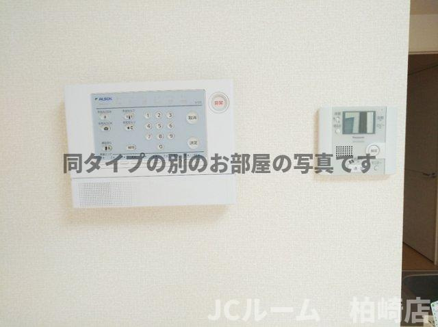 柏崎市田中のアパートのセキュリティ
