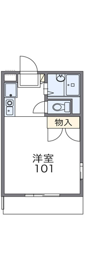 【間取り】 | レオパレスTAMA | 画像2