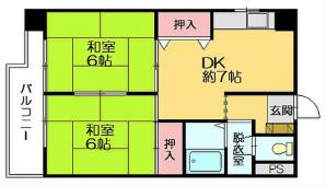 プレリュード篠栗Iの間取り