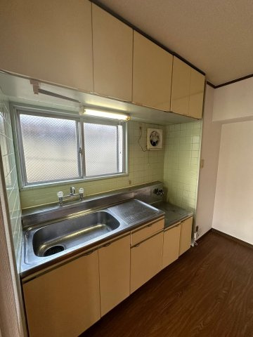 プレリュード篠栗Iのキッチン|※203号室の写真になります。