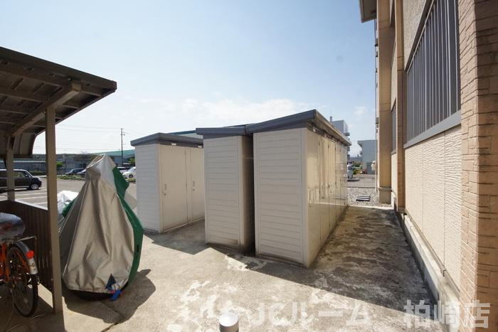 柏崎市田中のアパートのその他共用部分