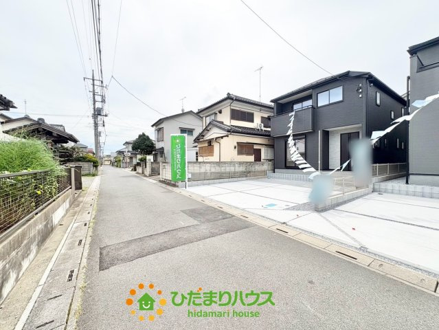 幸手市東４丁目　新築一戸建て　02　リーブルガーデンの駐車場|2026/07/24　撮影
