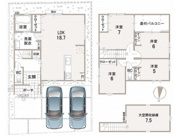 山科区川田欠ノ上　新築戸建の画像