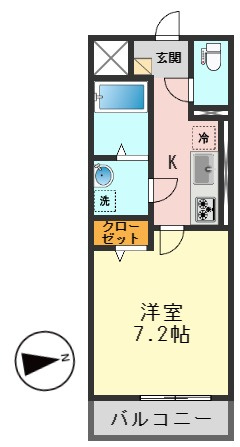 マルベリー小岩の間取り