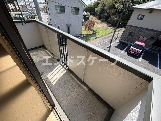 エル古城　Ⅱのバルコニー|高崎、前橋のお部屋探しはエンドスケープまで！お客様の理想お聞かせ下さい♪