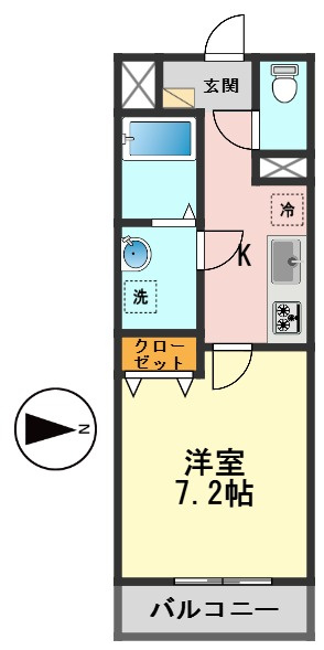 マルベリー小岩の間取り