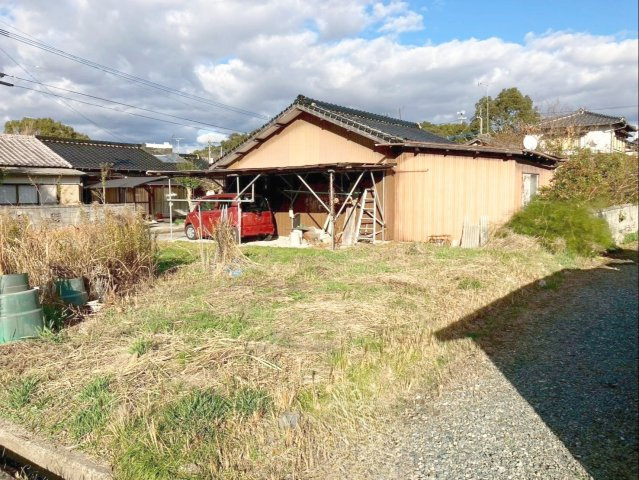 嘉麻市鴨生　土地の外観|四方を道路に囲まれた立地です！