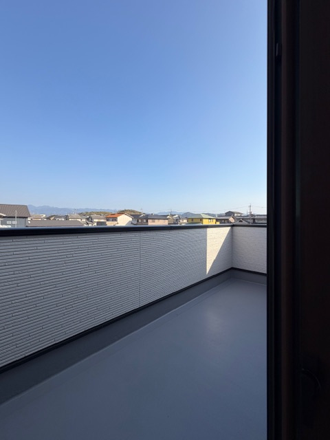 橿原市東坊城町　新築(全7区画）7号地 モデルハウスのバルコニー|バルコニー♪
