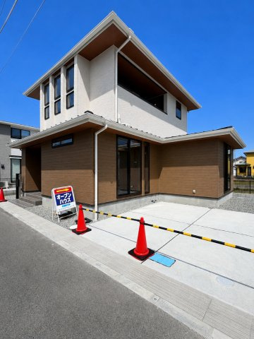 橿原市東坊城町　新築(全7区画）7号地 モデルハウスの外観|２号地外観♪今ならモデルハウス３棟ご見学いただけます♪