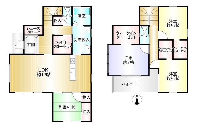 橿原市東坊城町　新築(全7区画）2号地 モデルハウス